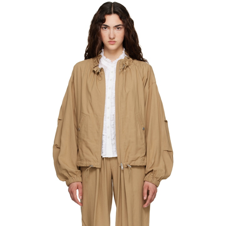Photo: Isabel Marant Etoile Khaki Plume Jacket