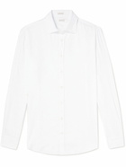 Massimo Alba - Genova Brushed-Twill Shirt - White