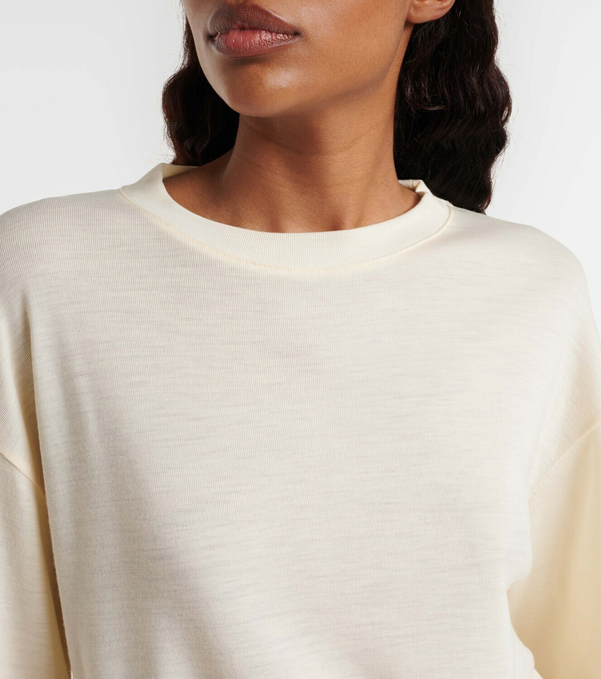 Róhe Oversized wool T-shirt