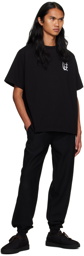 Uniform Experiment Black Appliqué T-Shirt