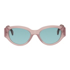 Super Pink and Blue Drew Mama Sunglasses