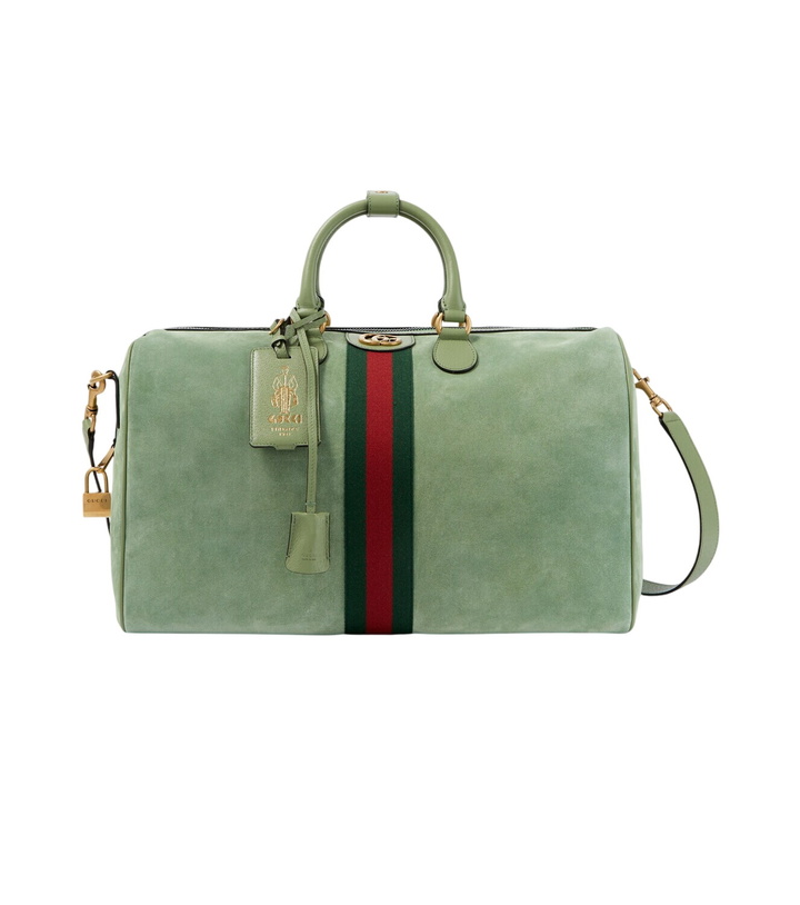 Photo: Gucci Gucci Savoy Medium suede duffel bag