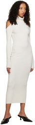 BOYAROVSKAYA Off-White Label Midi Dress