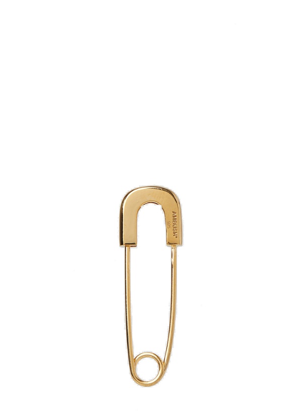 Photo: Safety Pin Earring in Gold