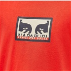 Napapijri Men's x Obey Logo T-Shirt in Poppy