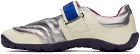 Wales Bonner Off-White & Silver Jewel Sneakers