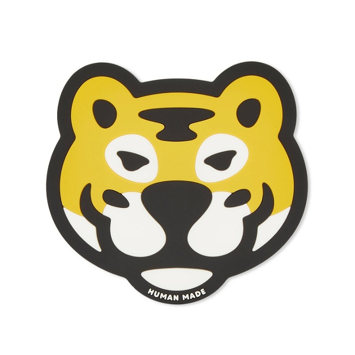 Photo: Human Made Men's Tiger Rubber Coaster in Yellow