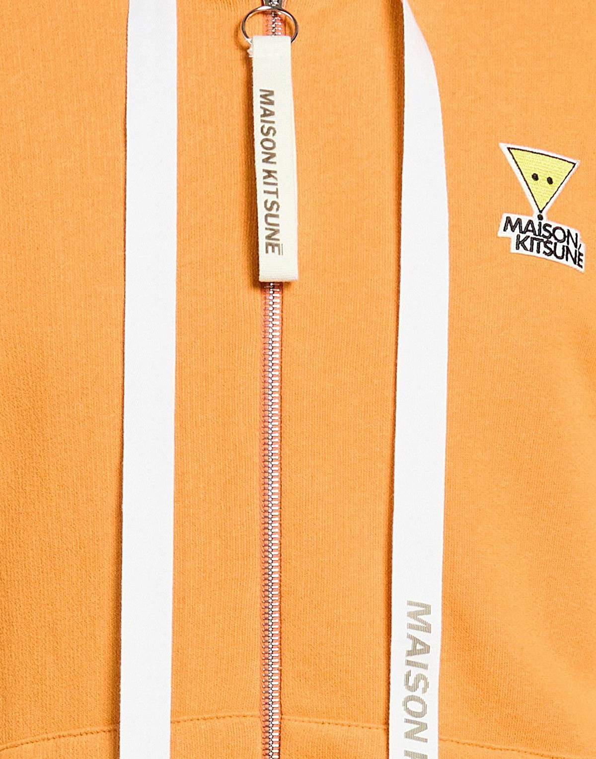 Maison Kitsuné Mens Sweatshirt in Mandarin