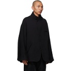 Fumito Ganryu Black Vintage Modern Jacket