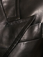 KHAITE Jacobson Leather Blazer