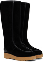 Gabriela Hearst Black Shearling Tayna Boots
