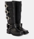 Dorothee Schumacher Embellished leather knee-high boots