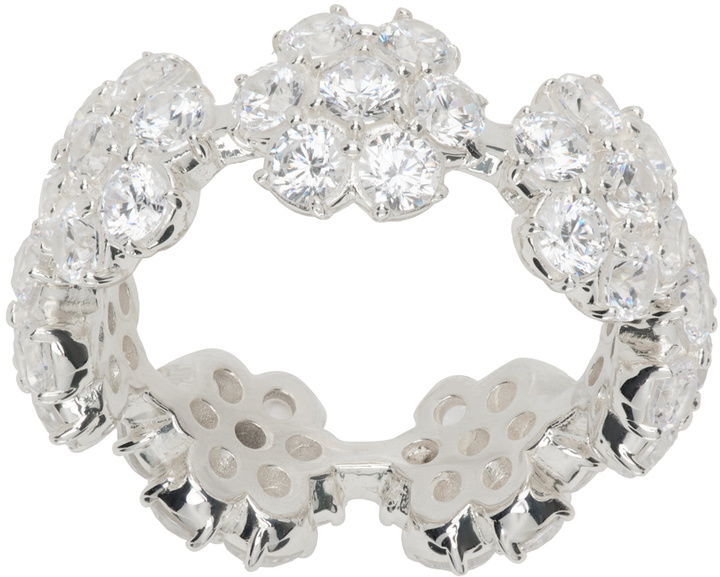 Photo: Hatton Labs Silver Daisy Eternity Ring