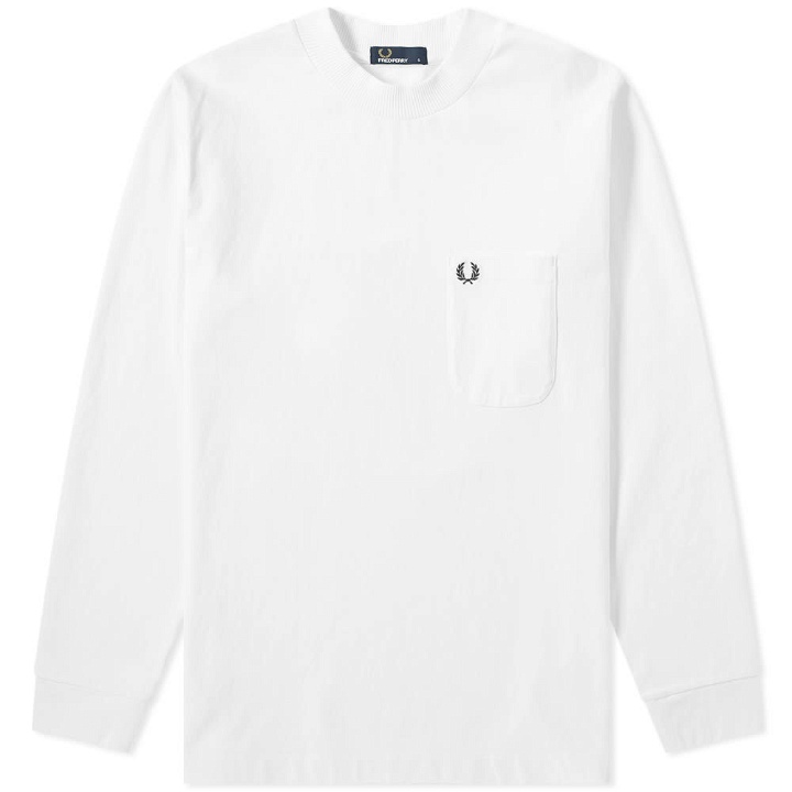 Photo: Fred Perry Long Sleeve High Neck Tee
