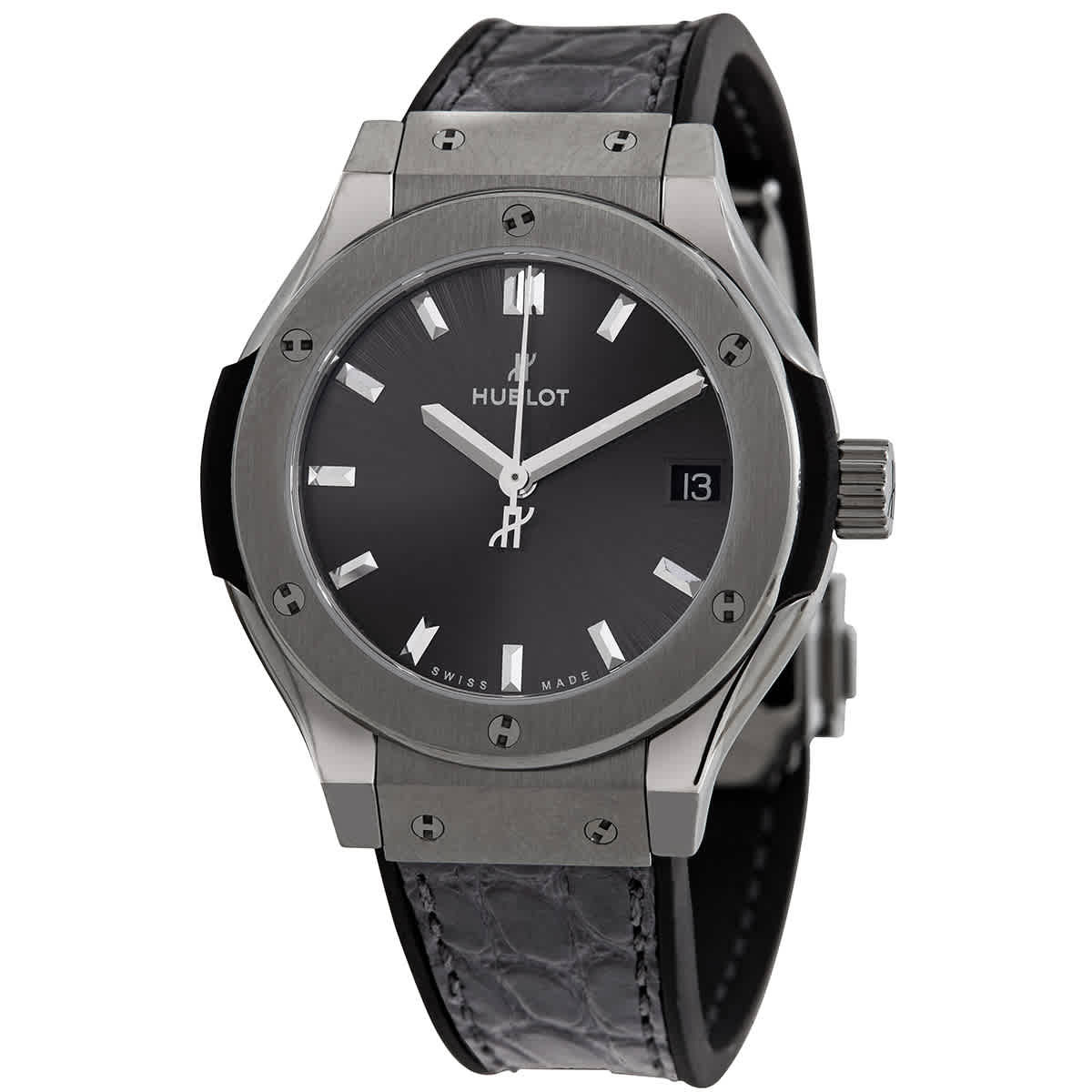 Hublot Classic Fusion Quartz Titanium 33mm Watch 581.NX.7071.LR