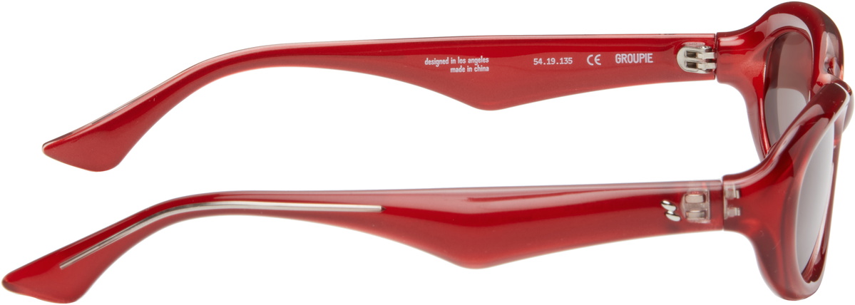 BONNIE CLYDE Red Groupie Sunglasses