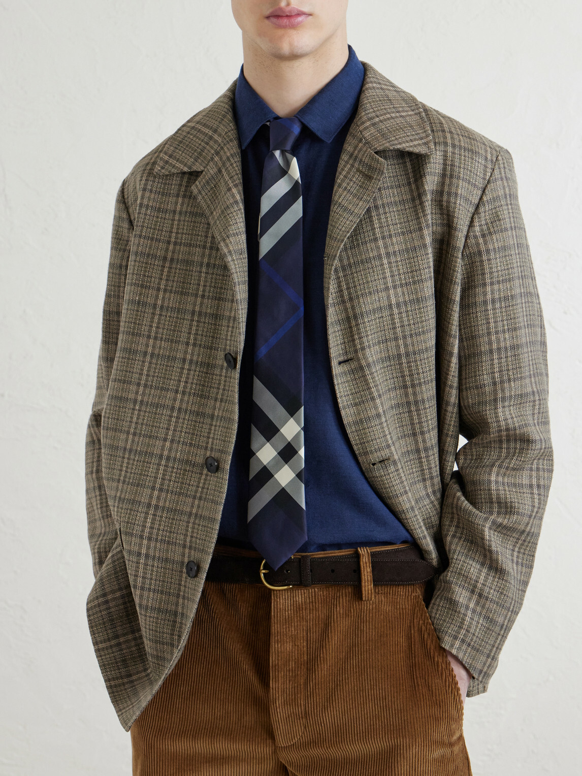 Burberry - 7cm Checked Silk-Twill Tie