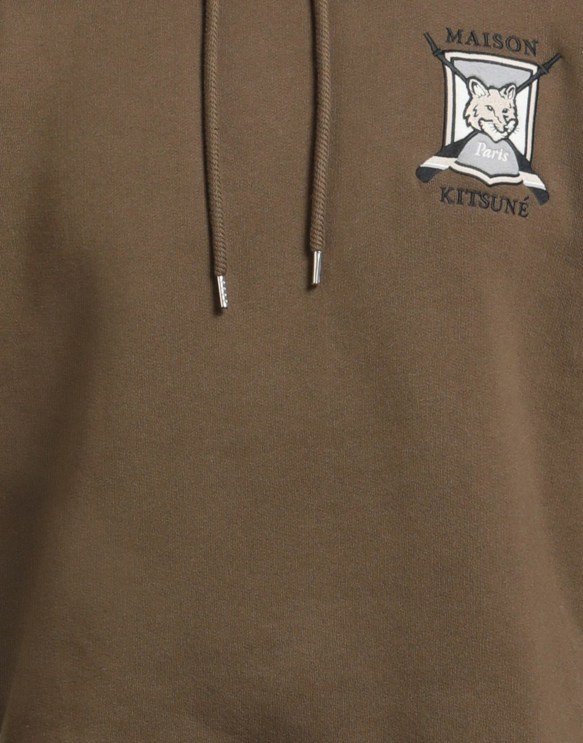 Maison Kitsuné Mens Sweatshirt in Military green