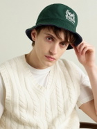 Polo Ralph Lauren - Wimbledon Reversible Logo-Embroidered Cotton-Twill and Terry Bucket Hat - Green