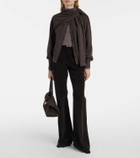 Ferragamo Draped cashmere cardigan