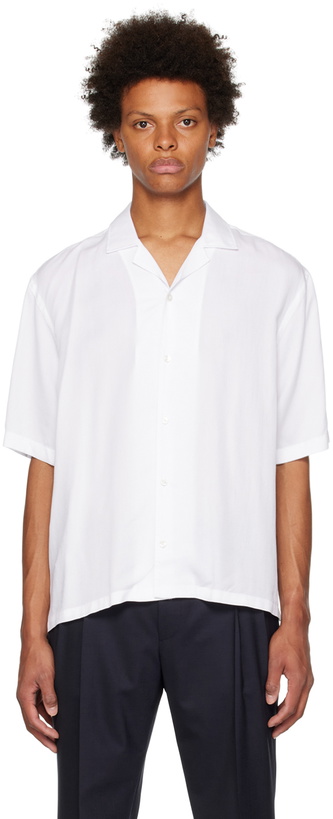 Photo: BOSS White Regular-Fit Shirt