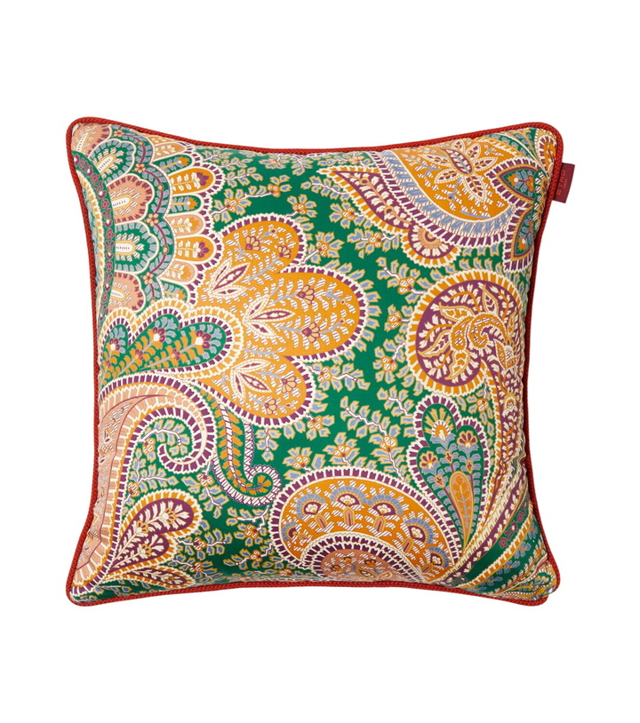 Photo: Etro Paisley floral cotton cushion