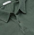 James Perse - Supima Cotton-Jersey Polo Shirt - Green