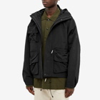 Uniform Bridge Men's M70 Hooded Parka Jacket in Black