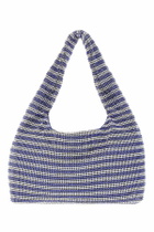 Kara Embellished Fabric Mini Crystal Mesh Shoulder Bag