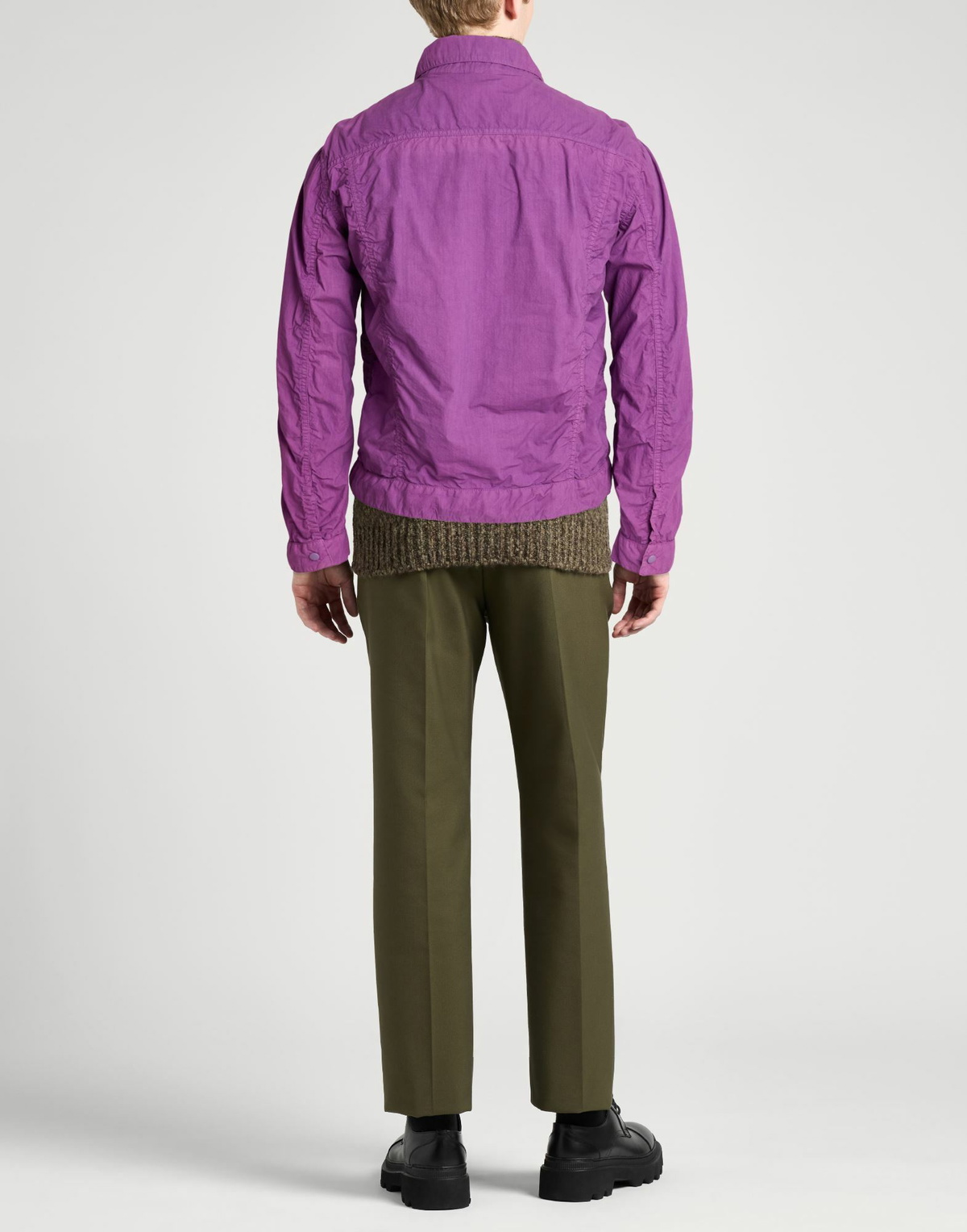 Aspesi Mens Jacket Mauve