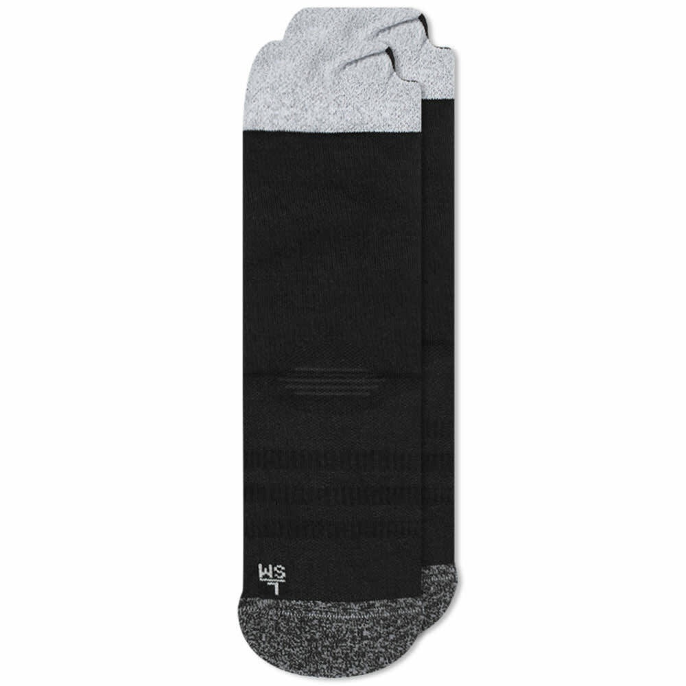 Photo: Adidas Terrex x And Wander Wool Sock in Black/Pantone