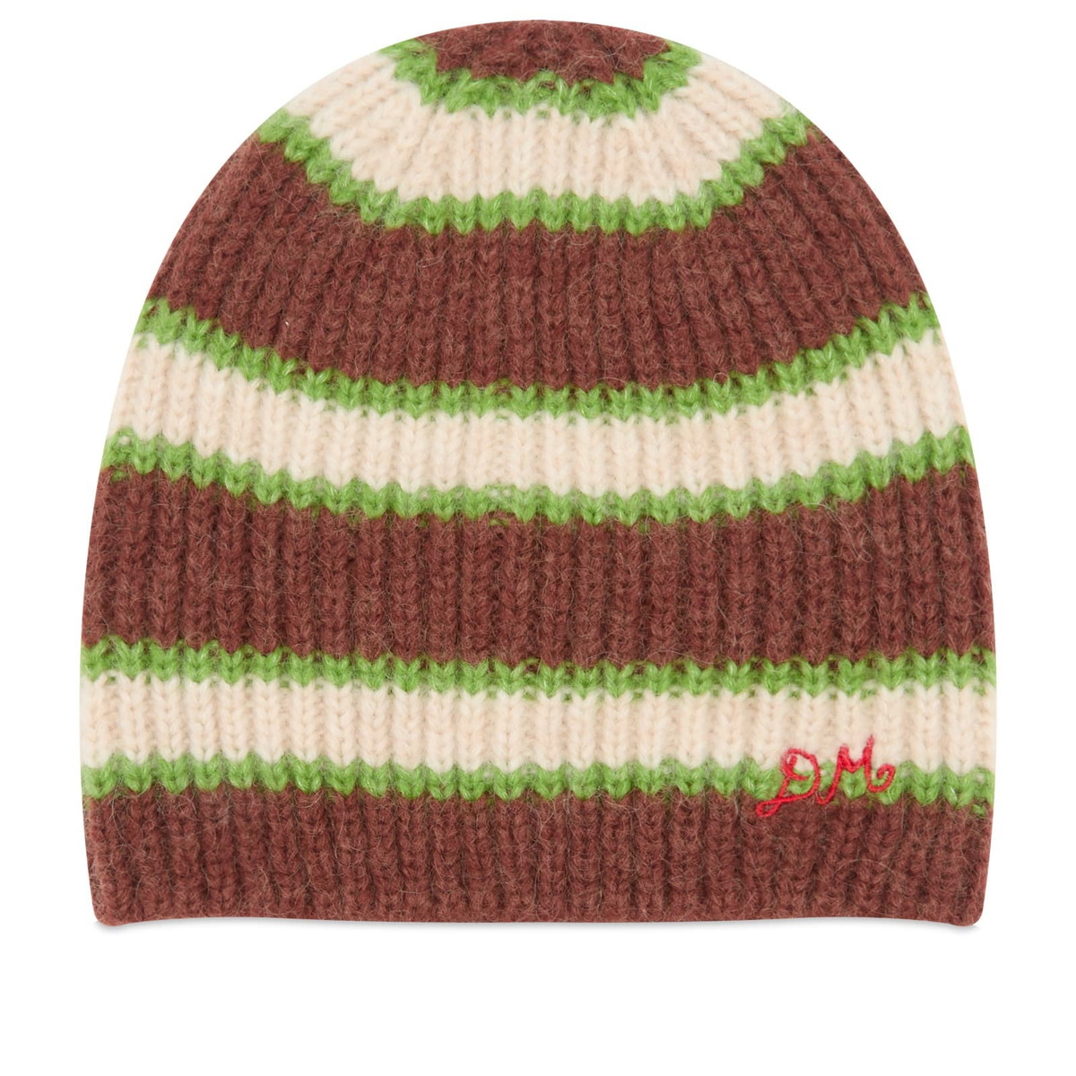 Damson Madder Women's Stripe Beanie in Multi 