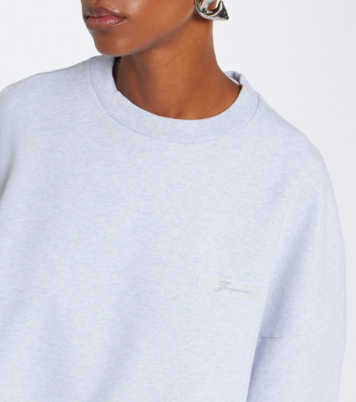 Jacquemus Ruban cotton jersey sweatshirt