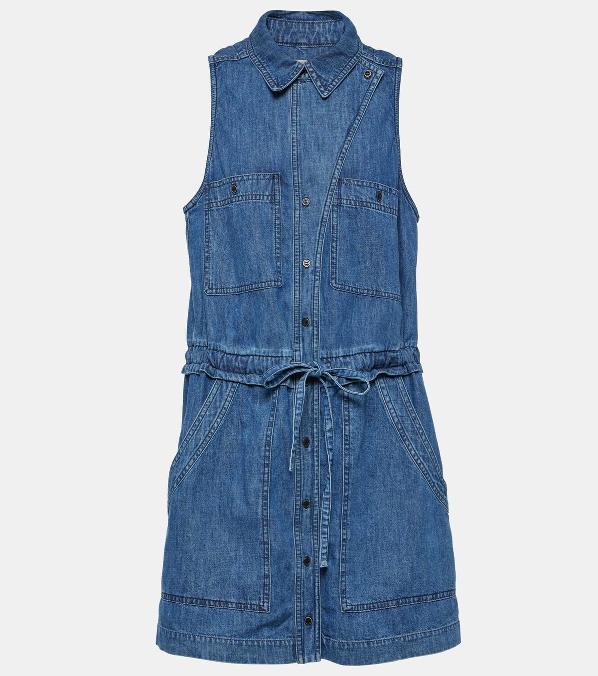 【Marant Etoile】 Inesデニムミニドレス Marant Etoile Ines denim minidress Isabel Marant Etoile