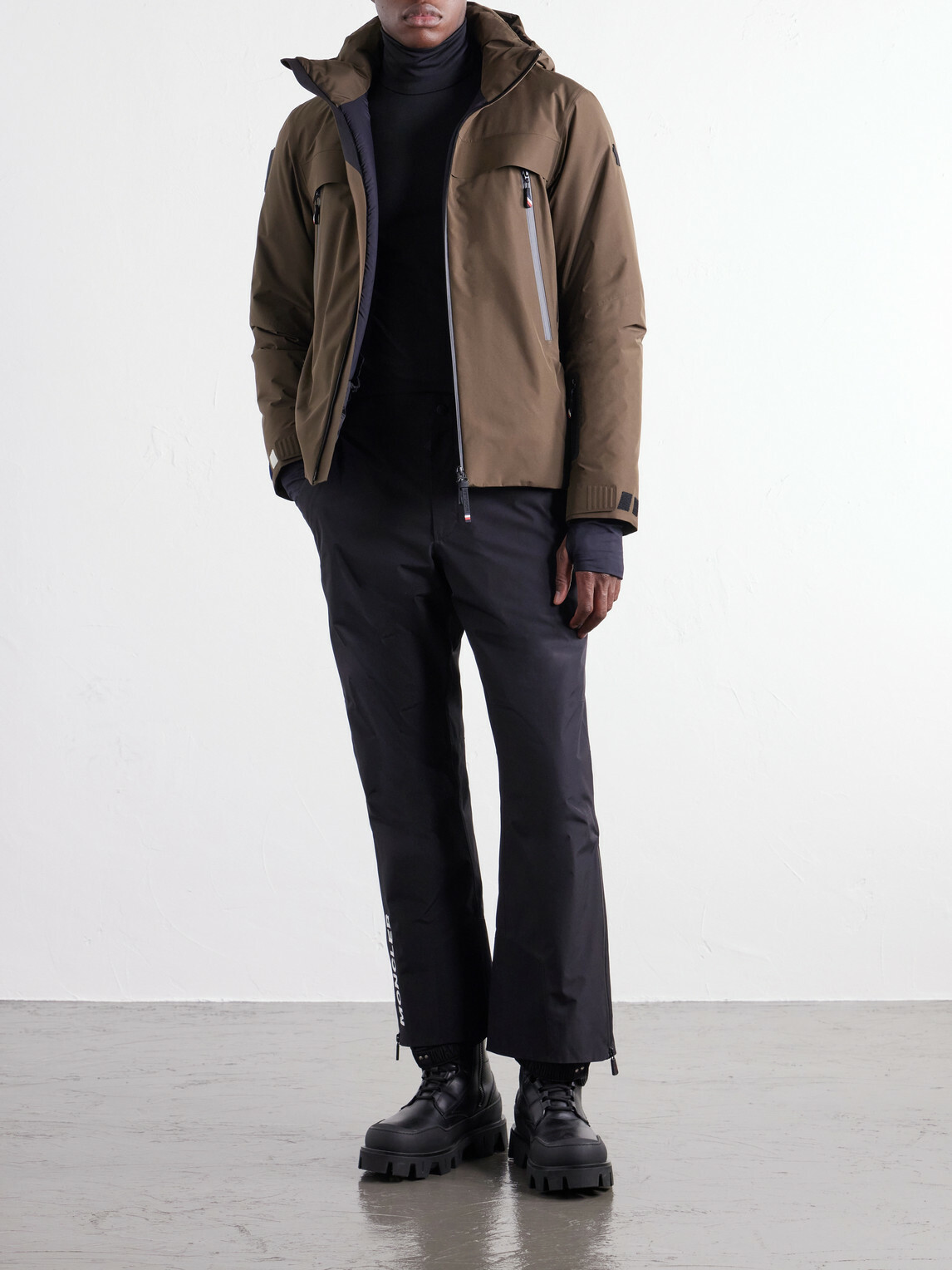 Moncler Grenoble - Balmhorn Hooded Shell Down Ski Jacket - Green