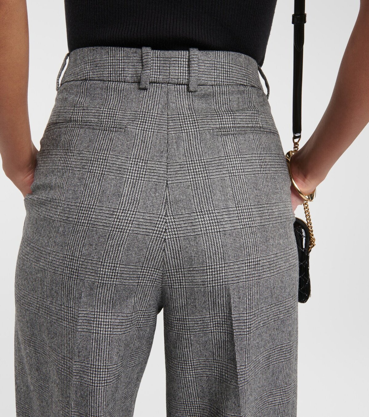 パンツ YVES SAINT LAURENT 00's Wool Gray Slacks YSL Yves Saint Laurent Dress Pants Slacks Mens 38x31