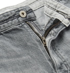 nonnative - Dweller Slim-Fit Distressed Selvedge Denim Jeans - Black