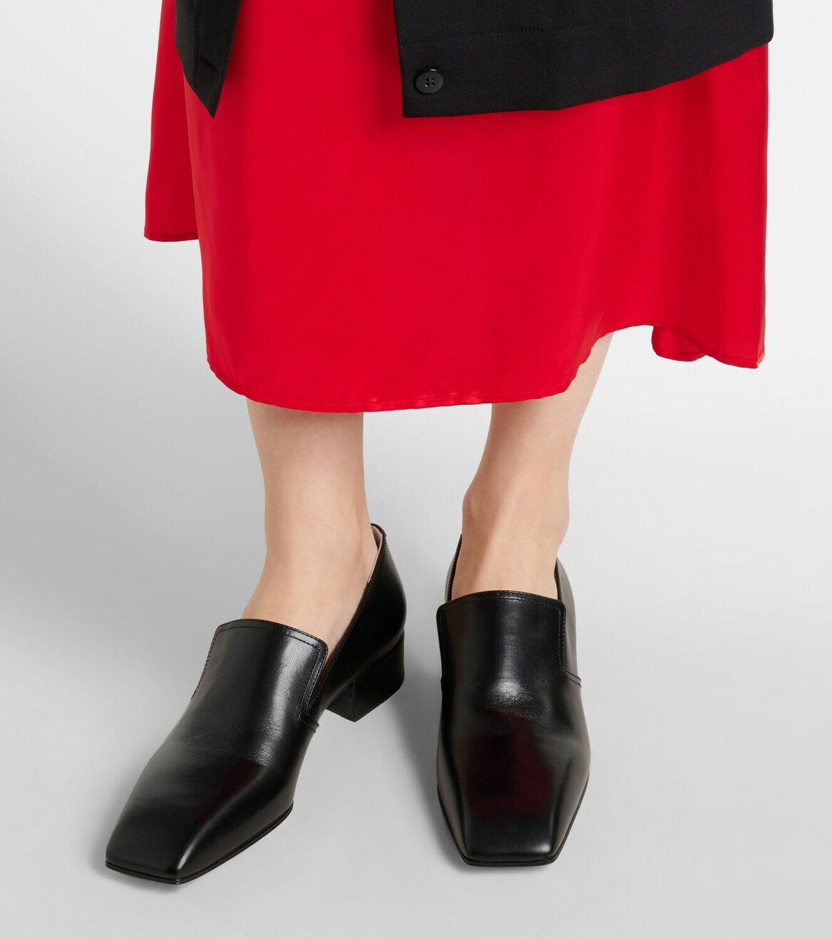 Christen Classic Square leather loafers
