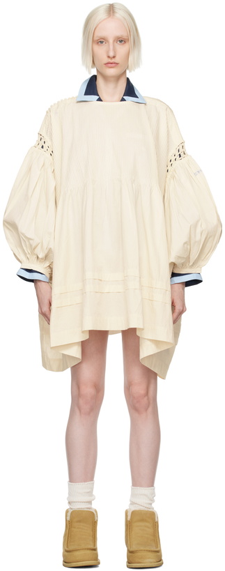 Photo: Story mfg. Off-White Mon Minidress