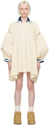 Story mfg. Off-White Mon Minidress