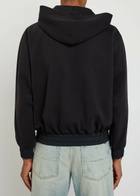 Amiri MA Logo Hooded Jersey Jacket Black