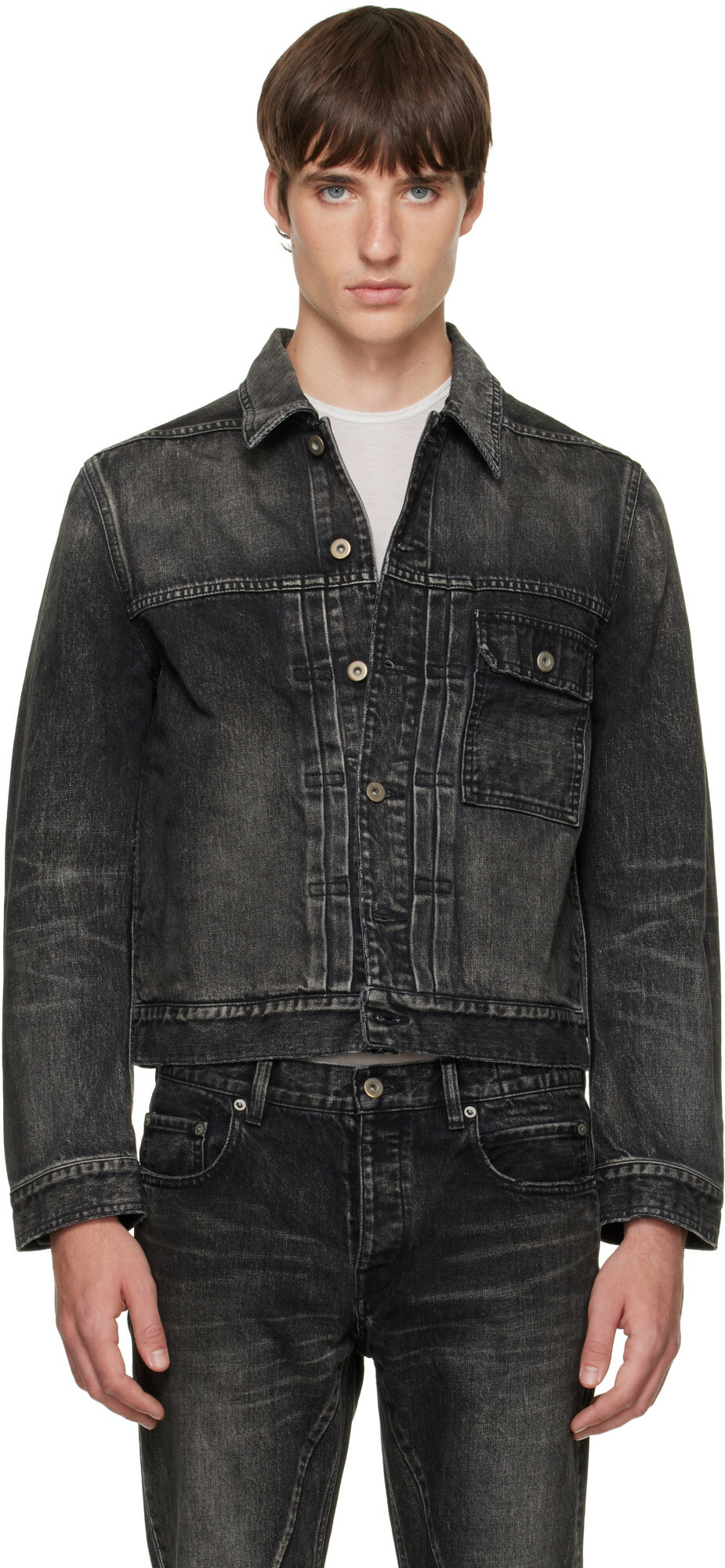 CHIMALA - Denim Trucker Jacket - Blue - XS Chimala