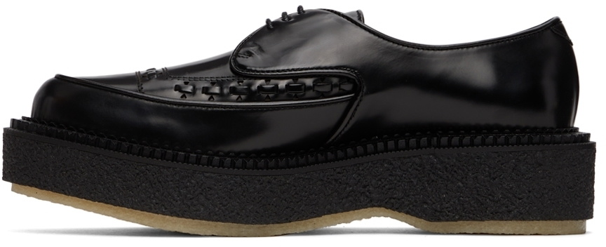 ADIEU アデュー TYPE 101 BLACK CREPE / BLACK Adieu Black Type 101 Oxfords Adieu