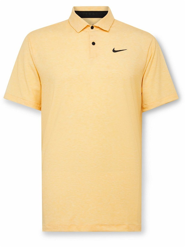 Photo: Nike Golf - Tour Dri-FIT Golf Polo Shirt - Yellow