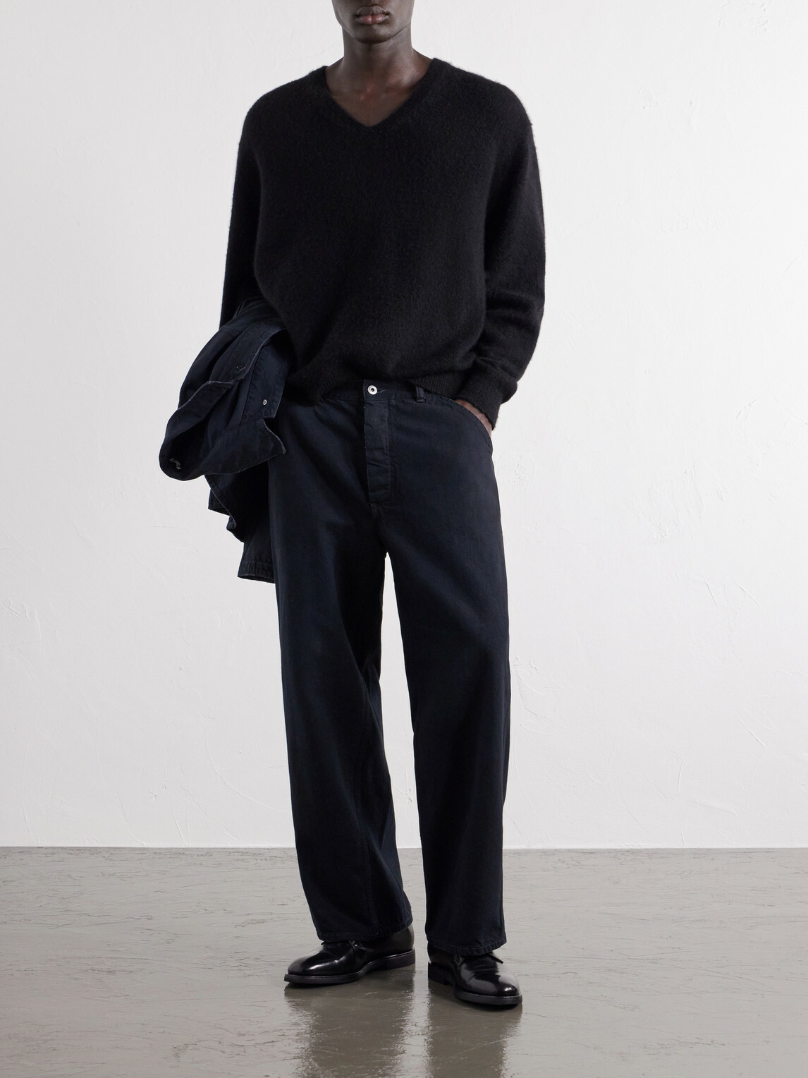 A.PRESSE - Cashmere Sweater - Black