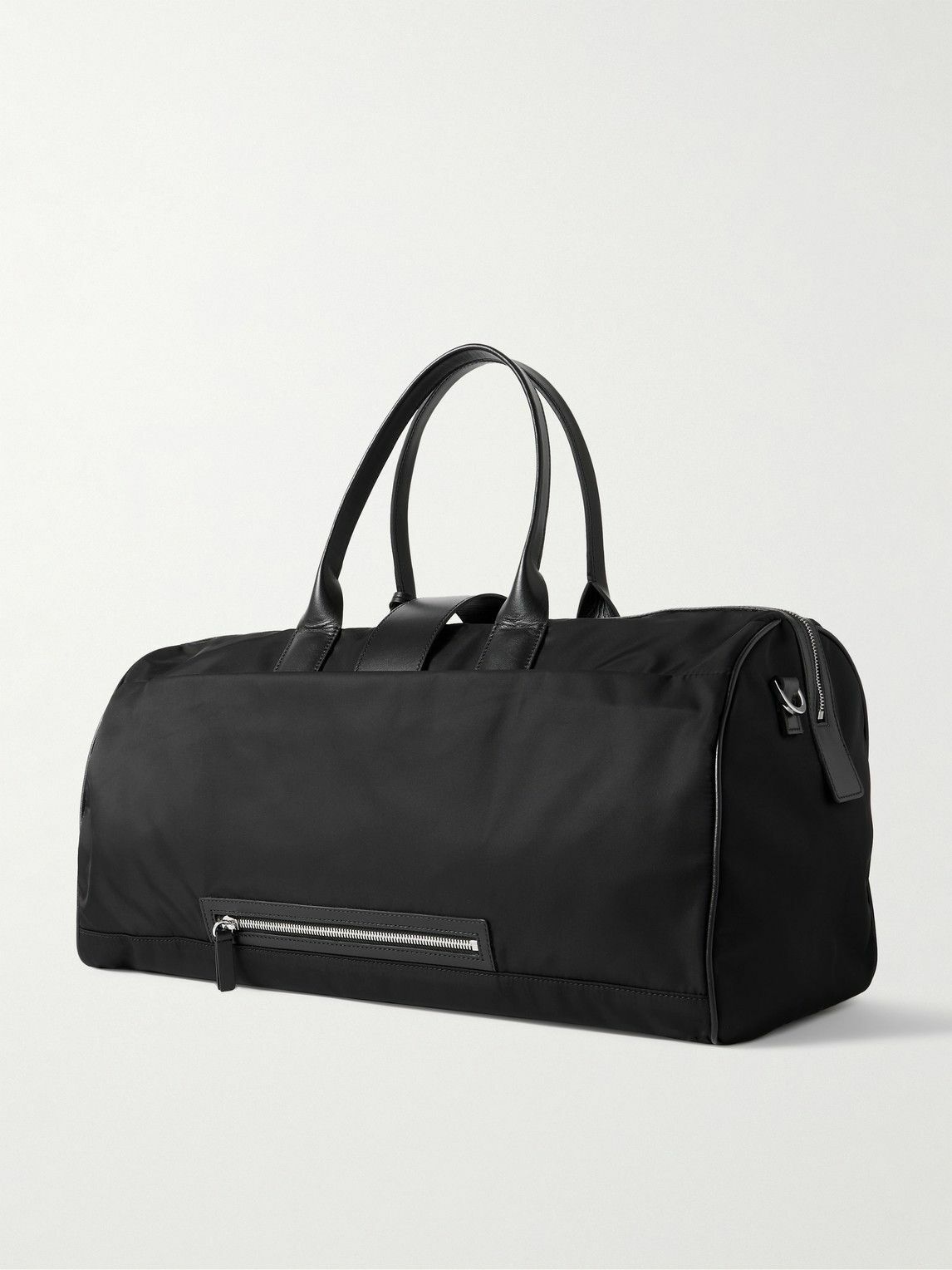 FPM Milano - Butterfly Leather-Trimmed Nylon Duffle Bag