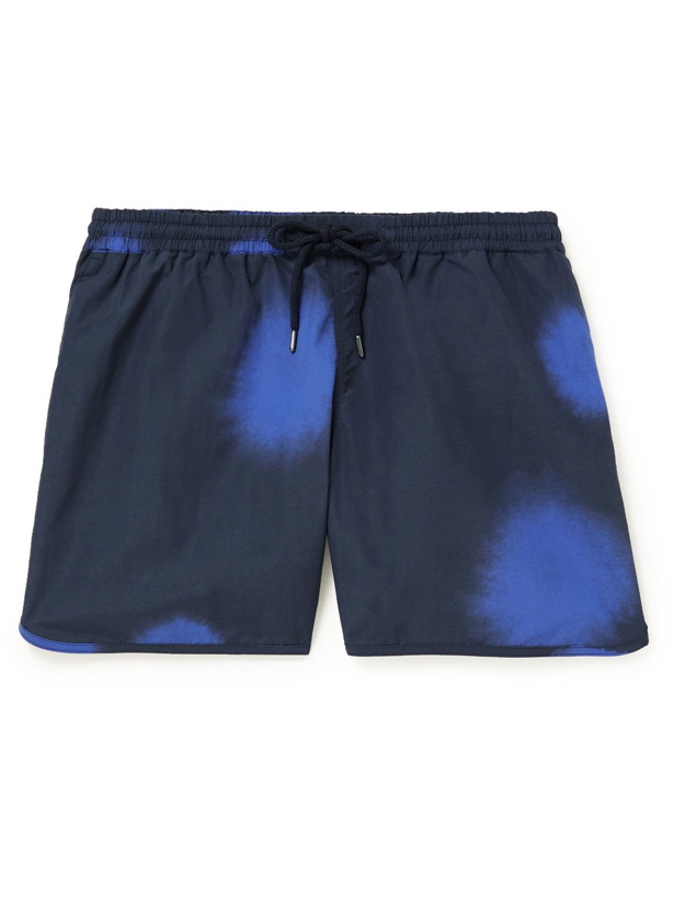 Photo: A Kind Of Guise - Gili Straight-Leg Short-Length Printed Swim Shorts - Blue