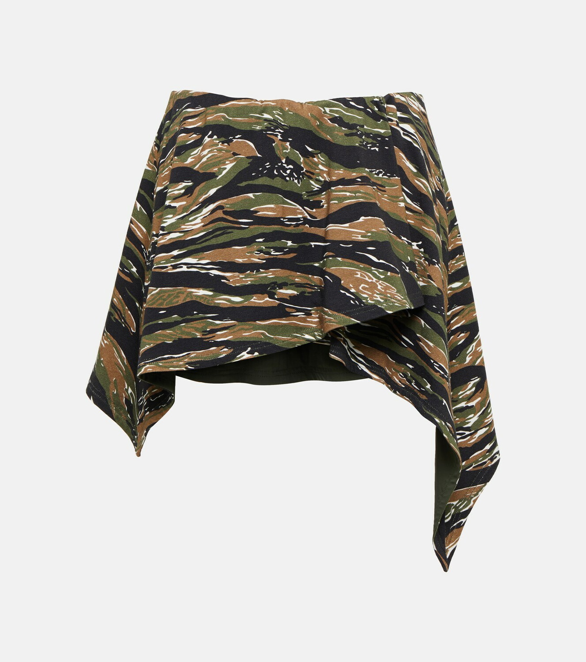 Camo jersey cheap skirt