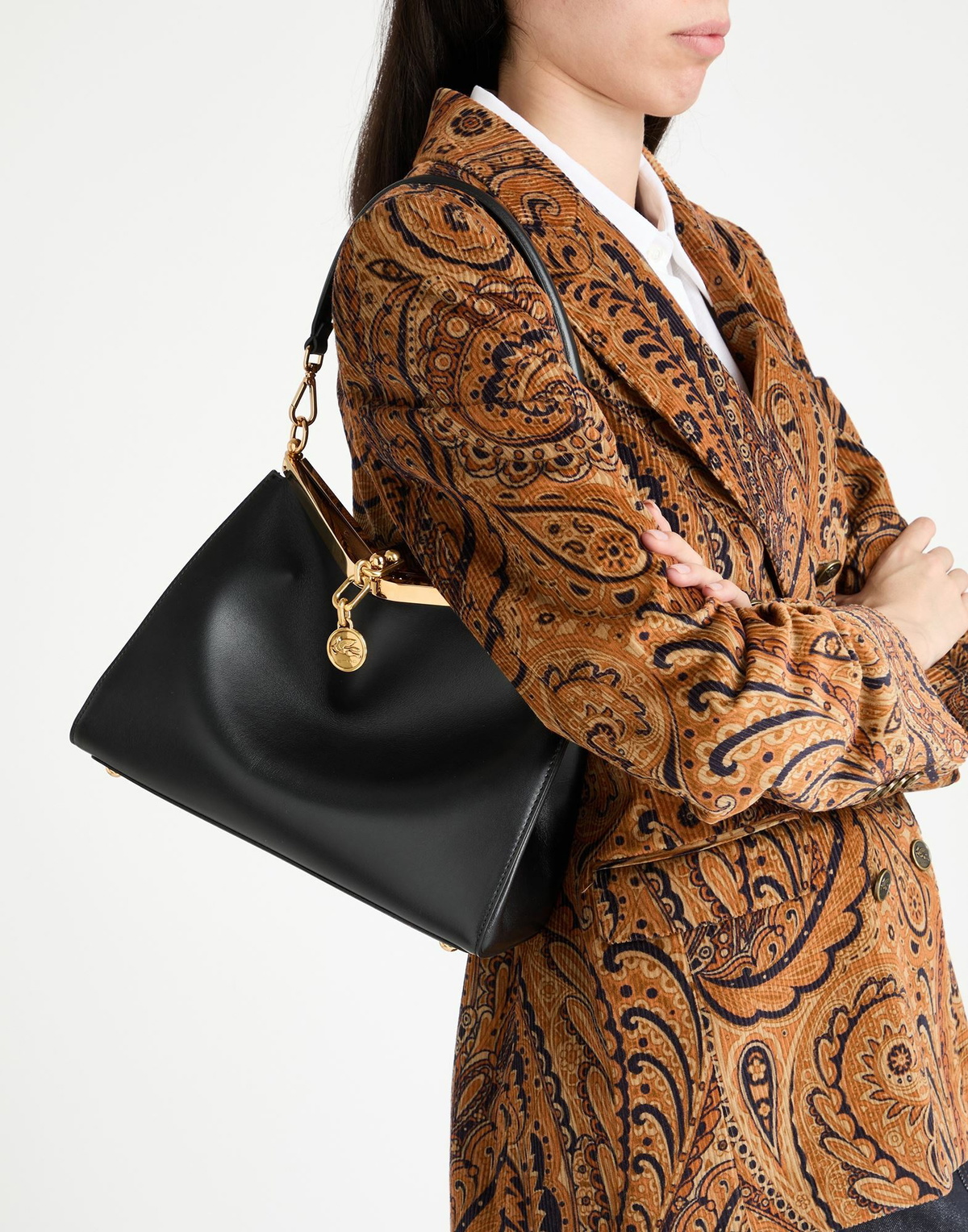 Etro Womens Handbag in Black