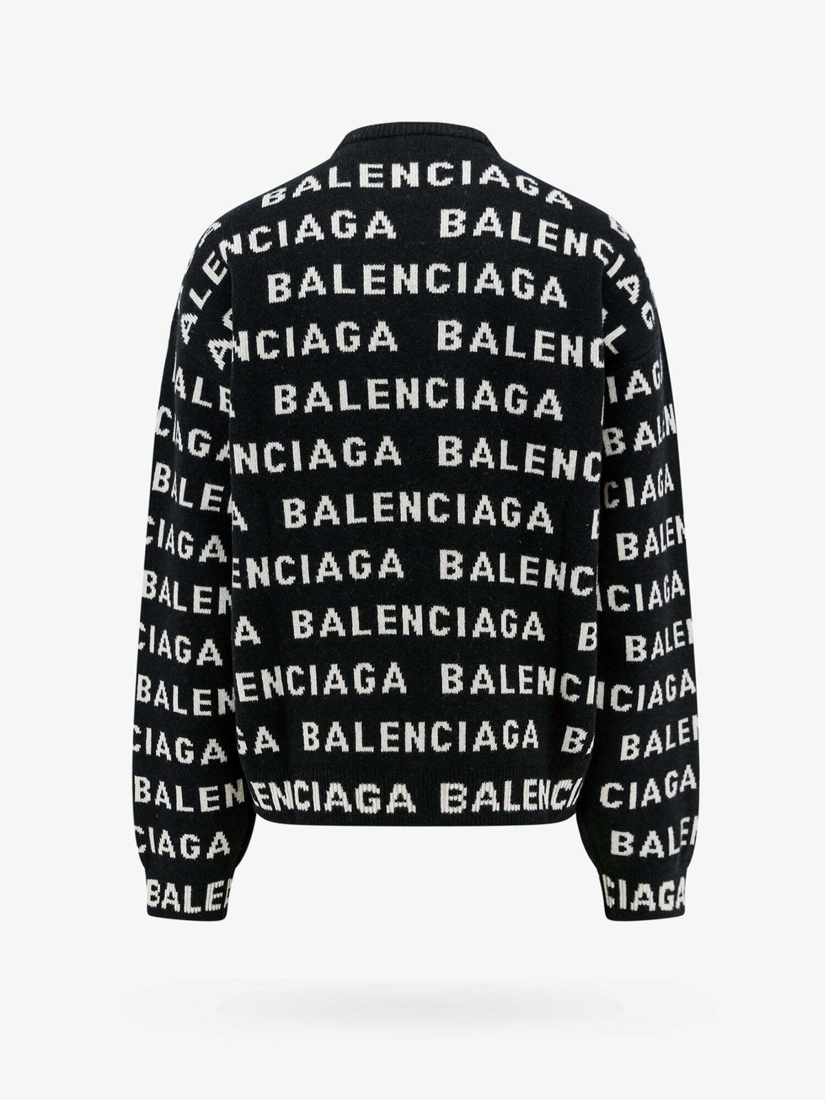 Balenciaga Sweater Black Mens Balenciaga